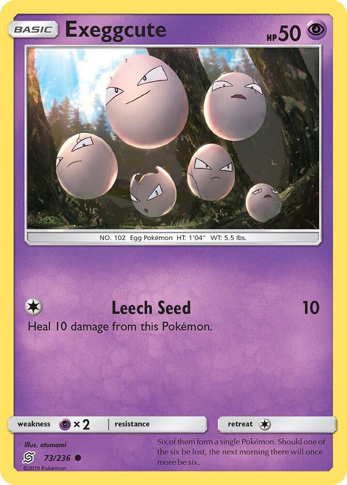 Pokemon Exeggcute 73/236 Unified Minds