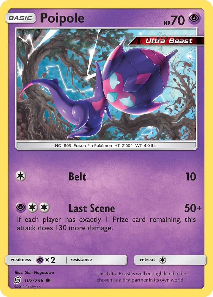 Pokemon Poipole 102/236 Unified Minds