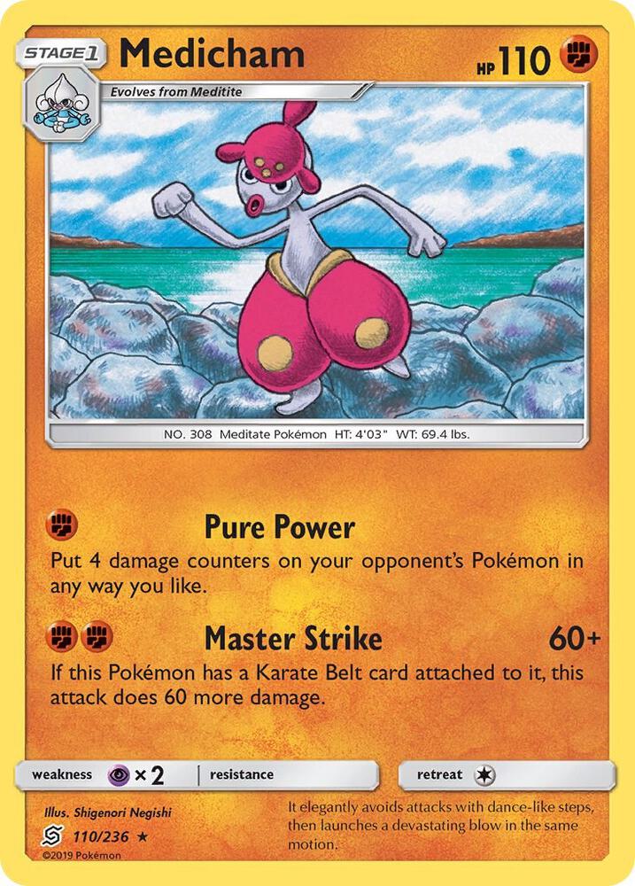 Pokemon Medicham 110/236 Unified Minds