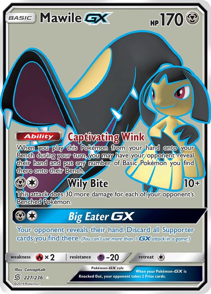 Pokemon Mawile GX 227/236 Unified Minds