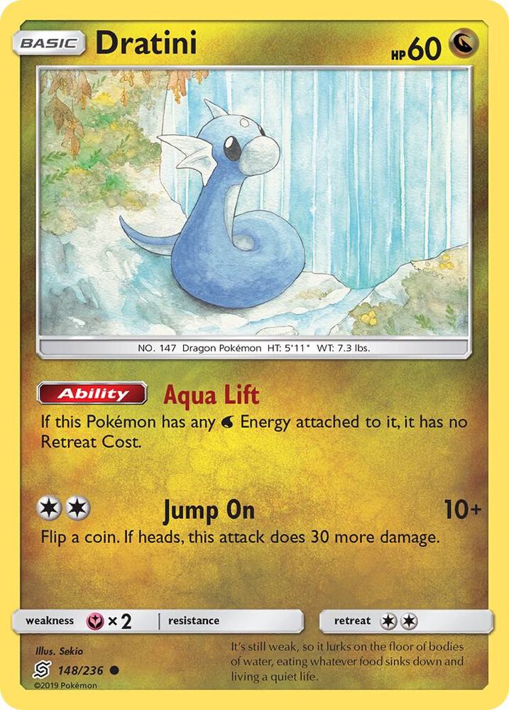Pokemon Dratini 148/236 Unified Minds