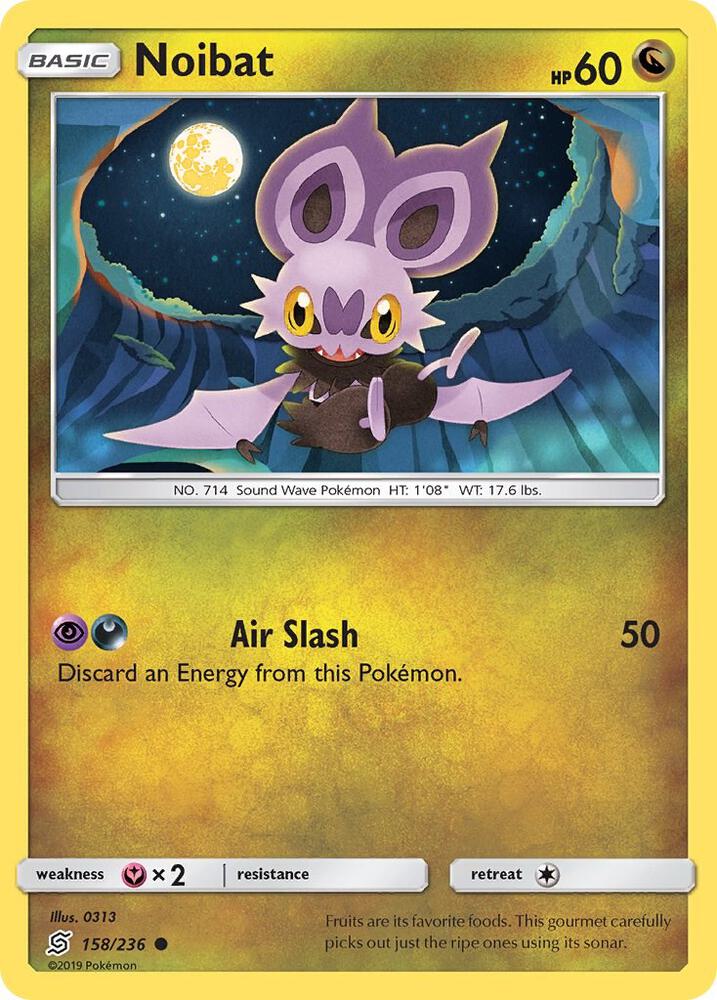 Pokemon Noibat 158/236 Unified Minds