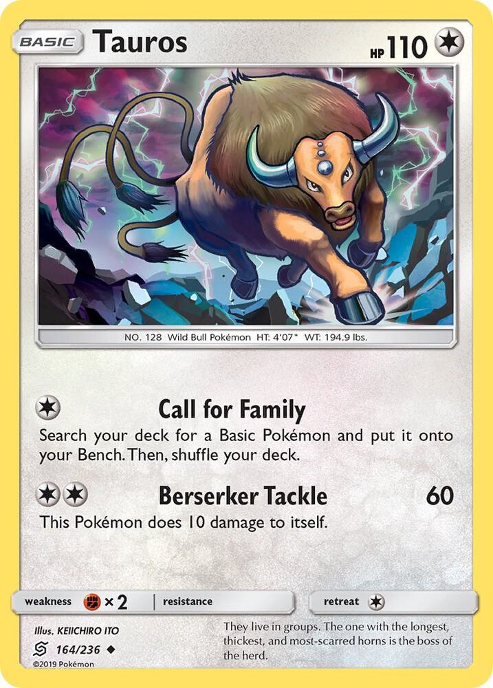 Pokemon Tauros 164/236 Unified Minds