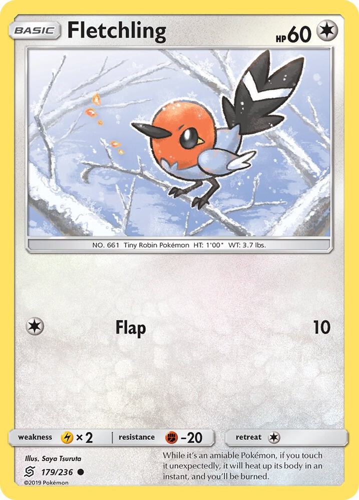 Pokemon Fletchling 179/236 Unified Minds