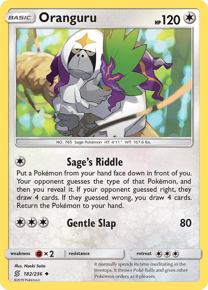 Pokemon Oranguru 182/236 Unified Minds