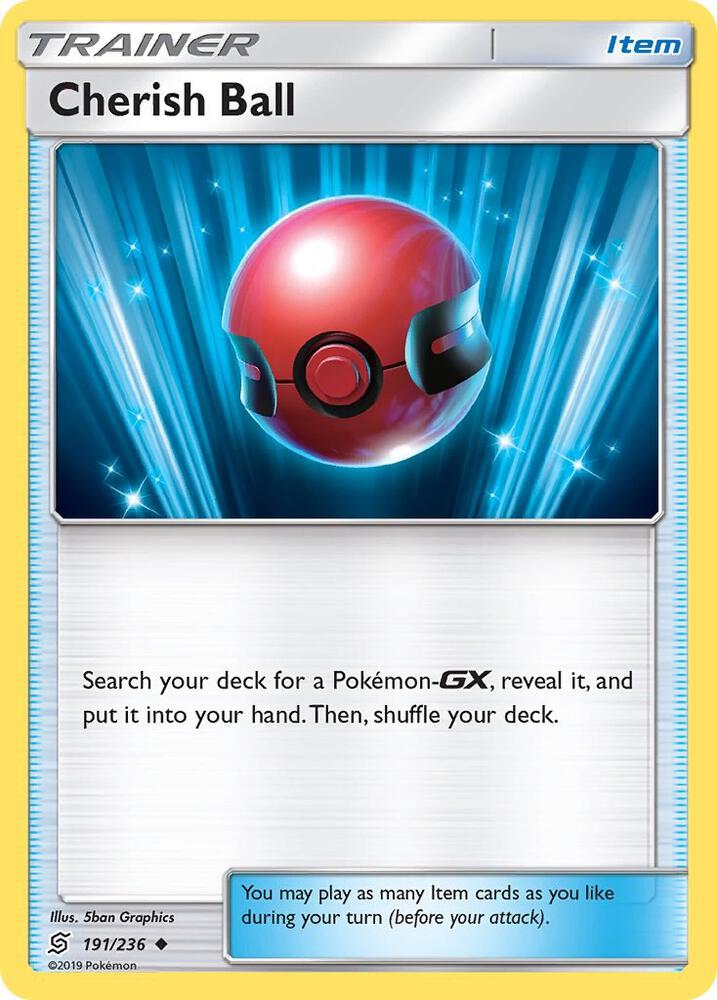 Pokemon Cherish Ball 191/236 Unified Minds