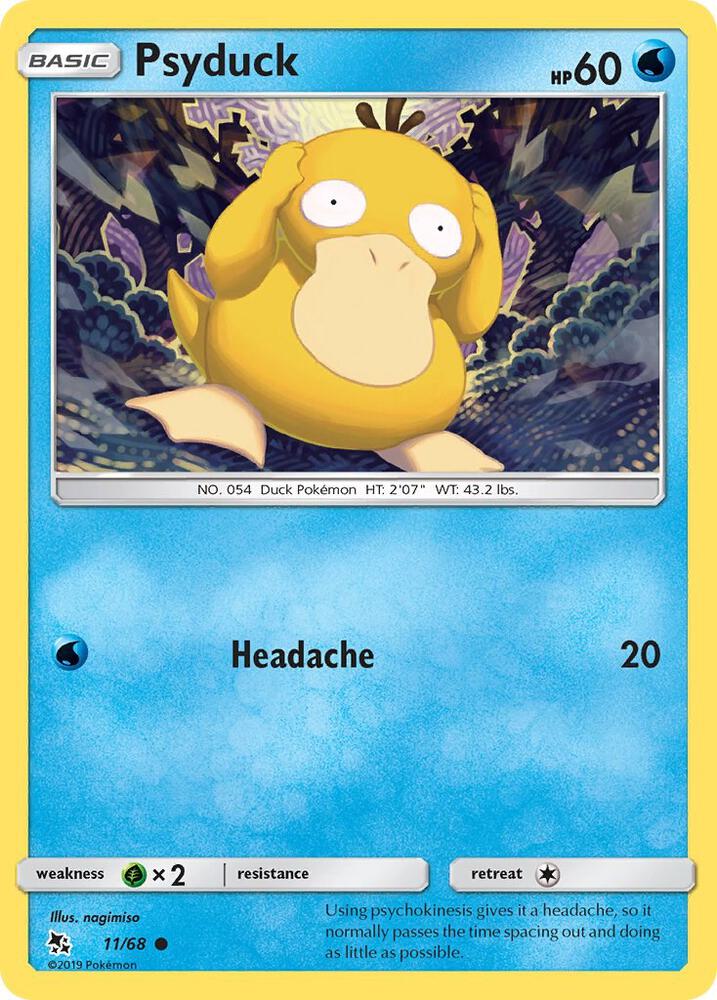 Pokemon Psyduck 11/68 Hidden Fates