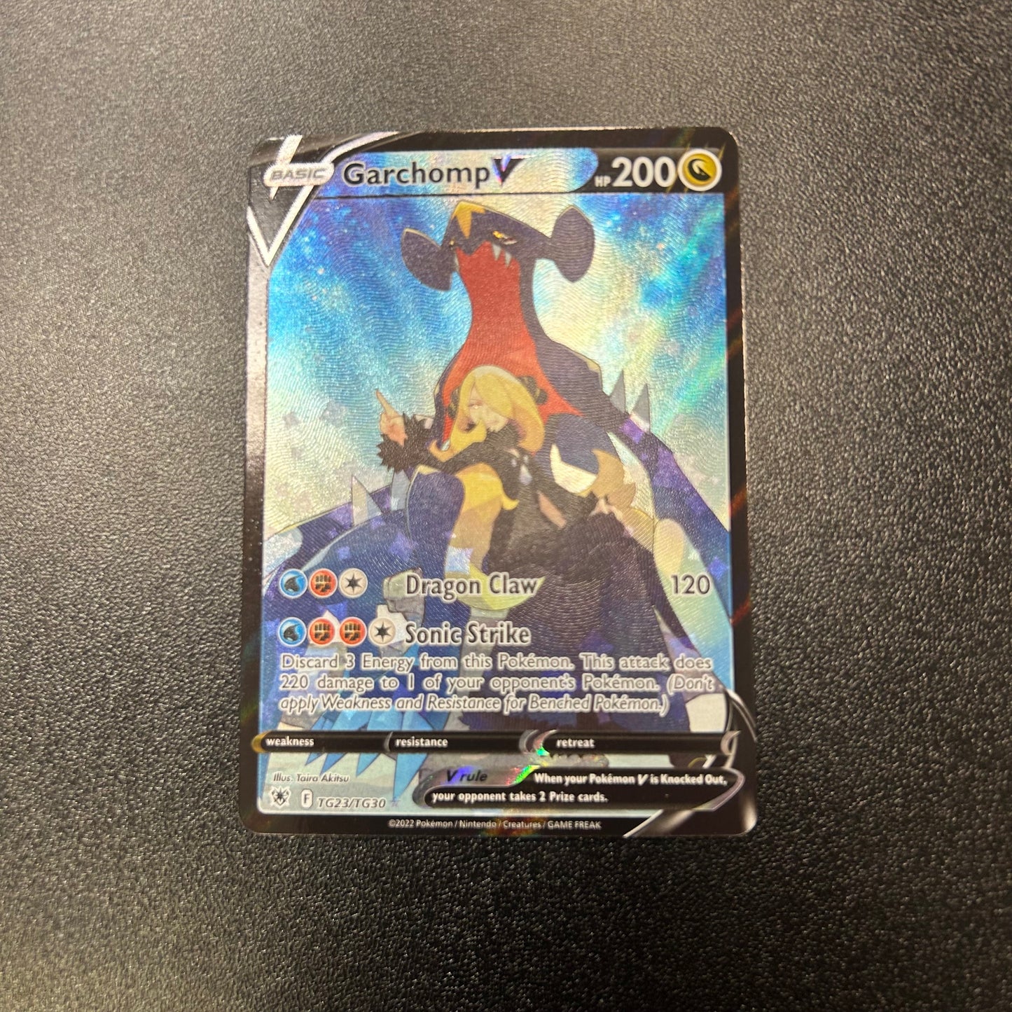 Pokemon TCG Garchomp V TG23/TG30