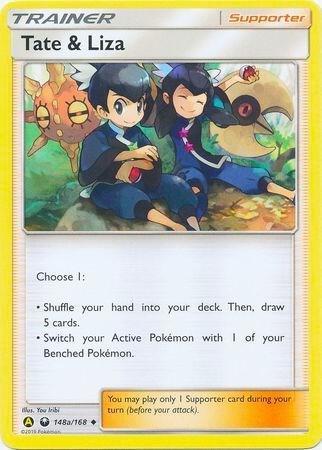 Pokemon Tate & Liza 148a/168 Yellow A Alternate Art