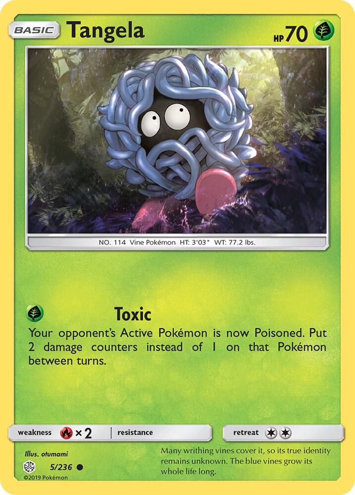 Pokemon Tangela 5/236 Cosmic Eclipse