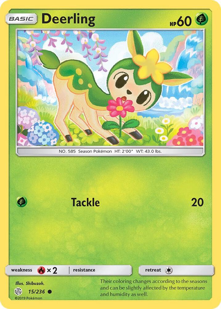 Pokemon Deerling 15/236 Cosmic Eclipse