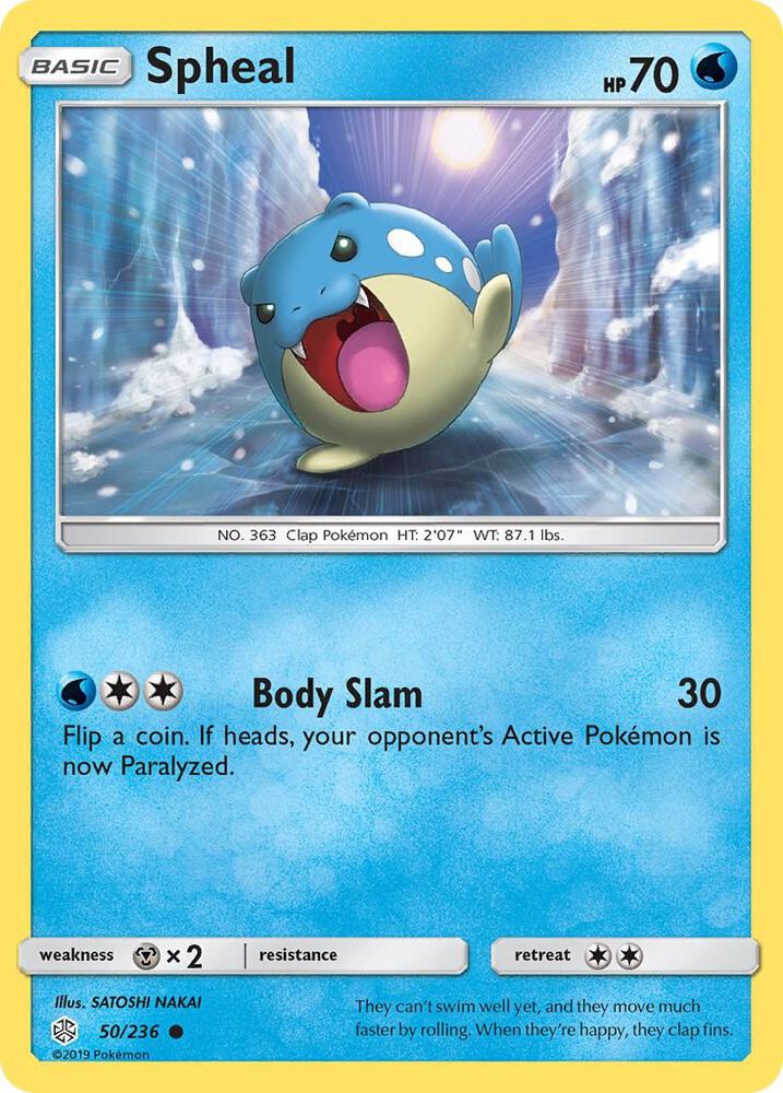 Pokemon Spheal 50/236 Cosmic Eclipse