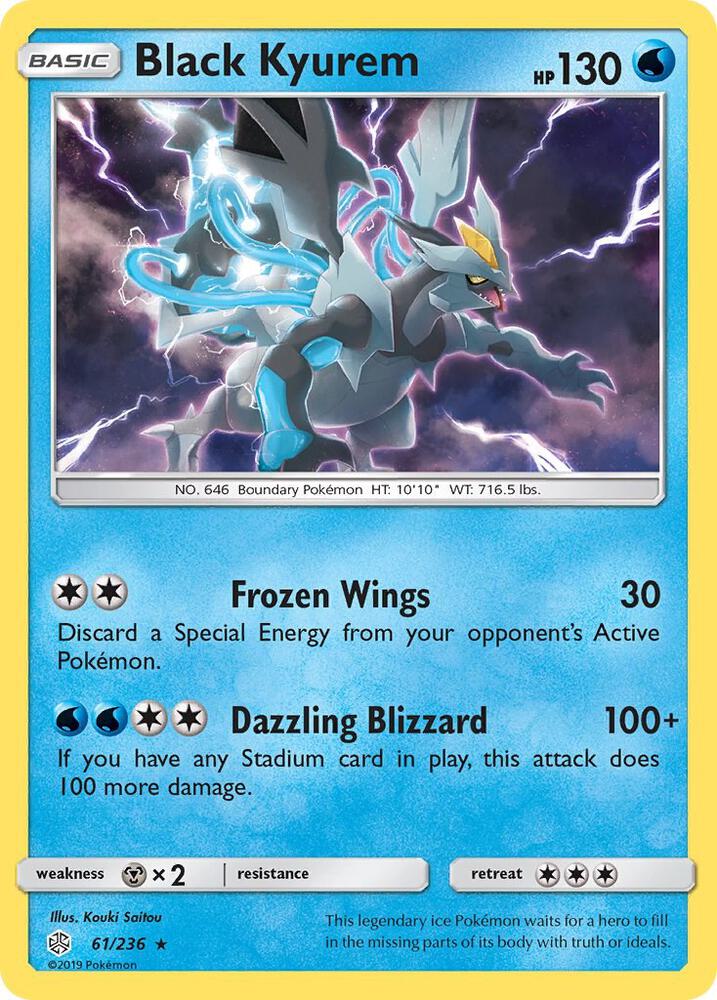 Pokemon Black Kyurem 61/236 Cosmic Eclipse