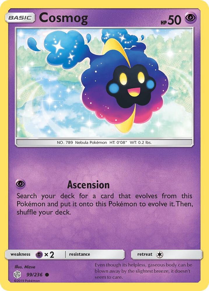 Pokemon Cosmog 99/236 Cosmic Eclipse
