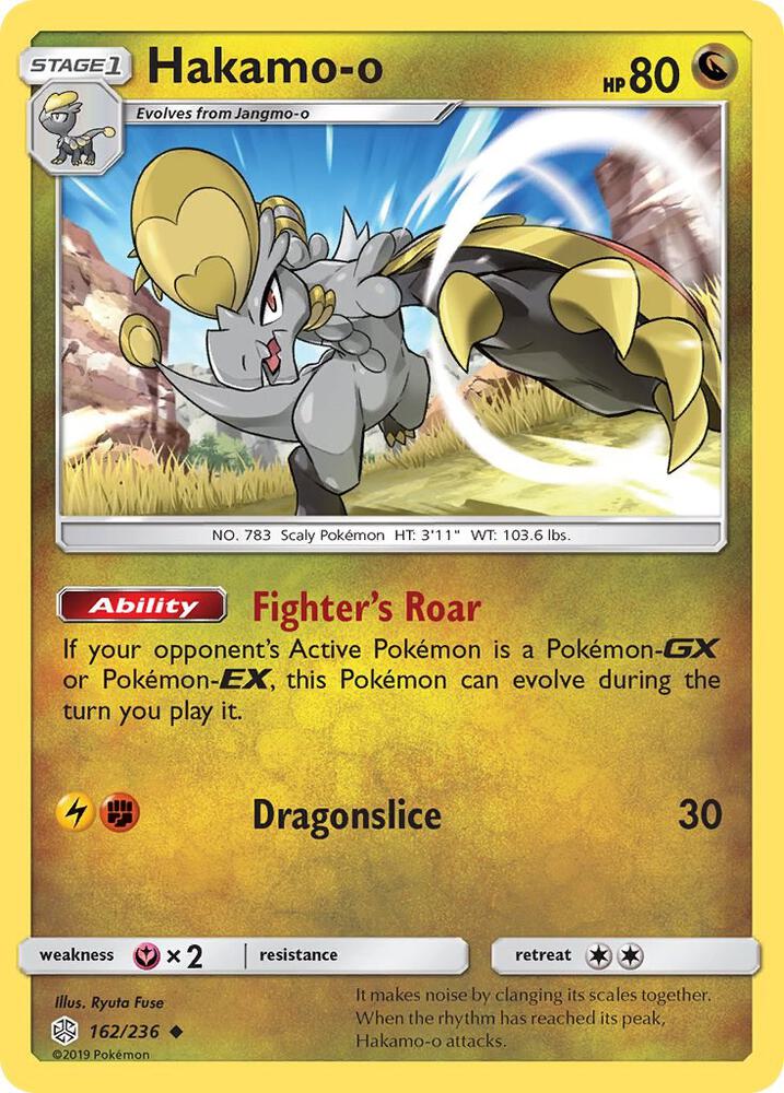 Pokemon Hakamo-o 162/236 Cosmic Eclipse