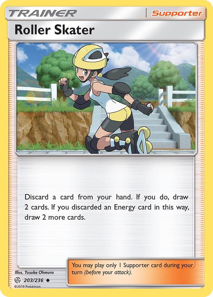 Pokemon Roller Skater 203/236 Cosmic Eclipse