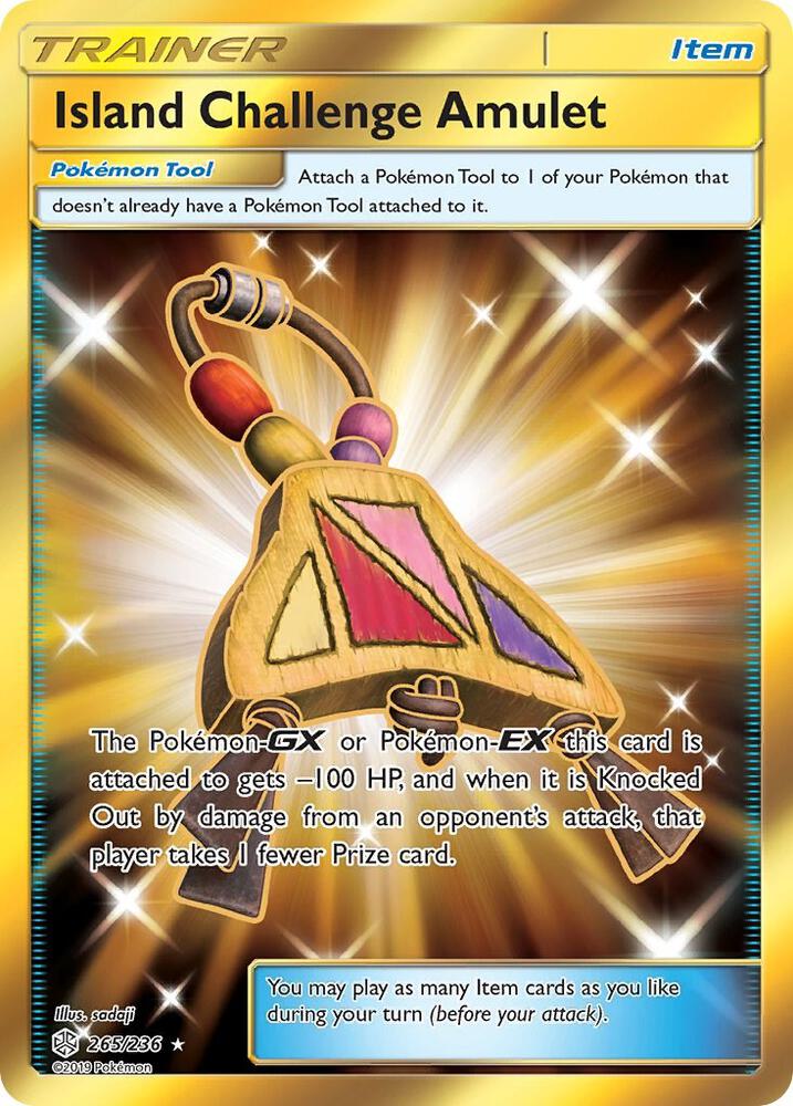 Pokemon Island Challenge Amulet 265/236 Cosmic Eclipse