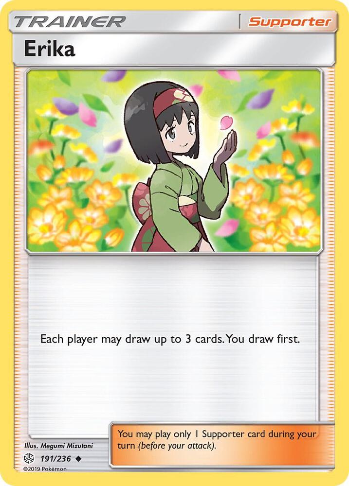 Pokemon Erika 191/236 Cosmic Eclipse