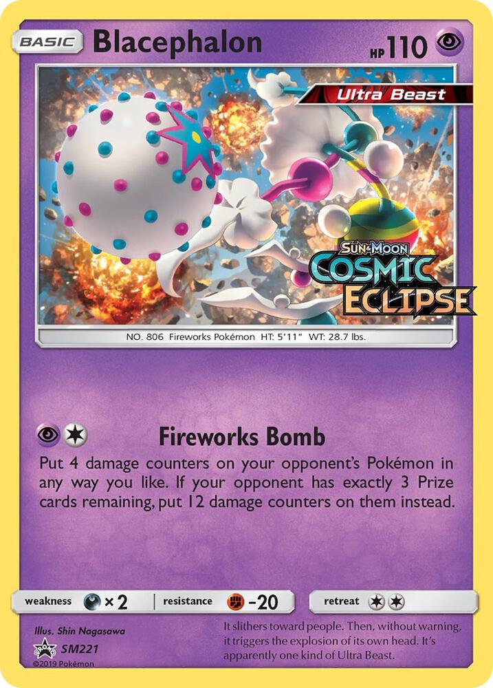 Pokemon Blacephalon SM221 SM Black Star Promos