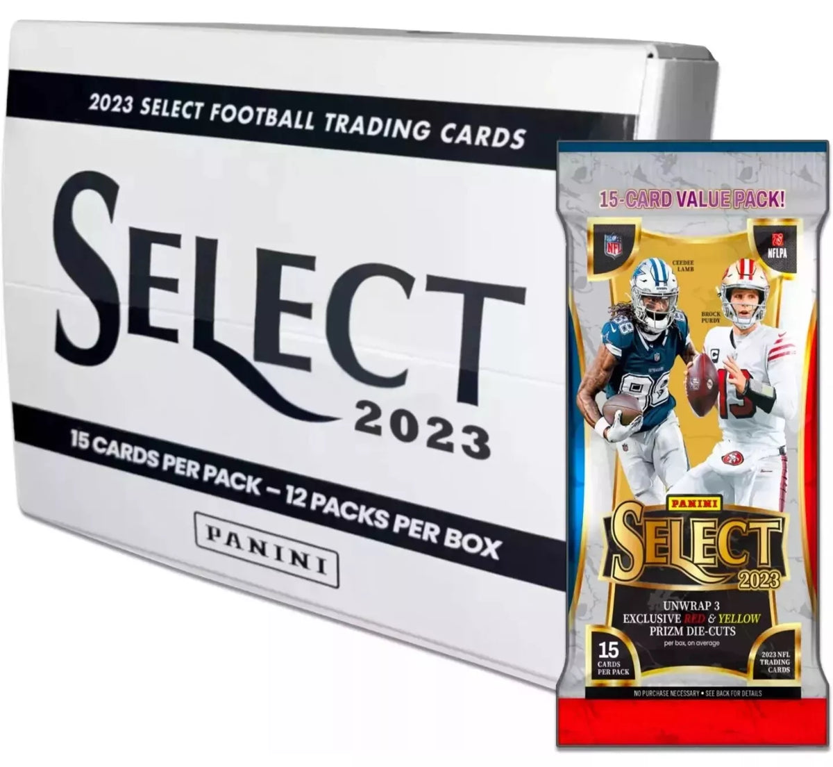 Panini Select 2023 NFL Trading Card Jumbo Value Box
