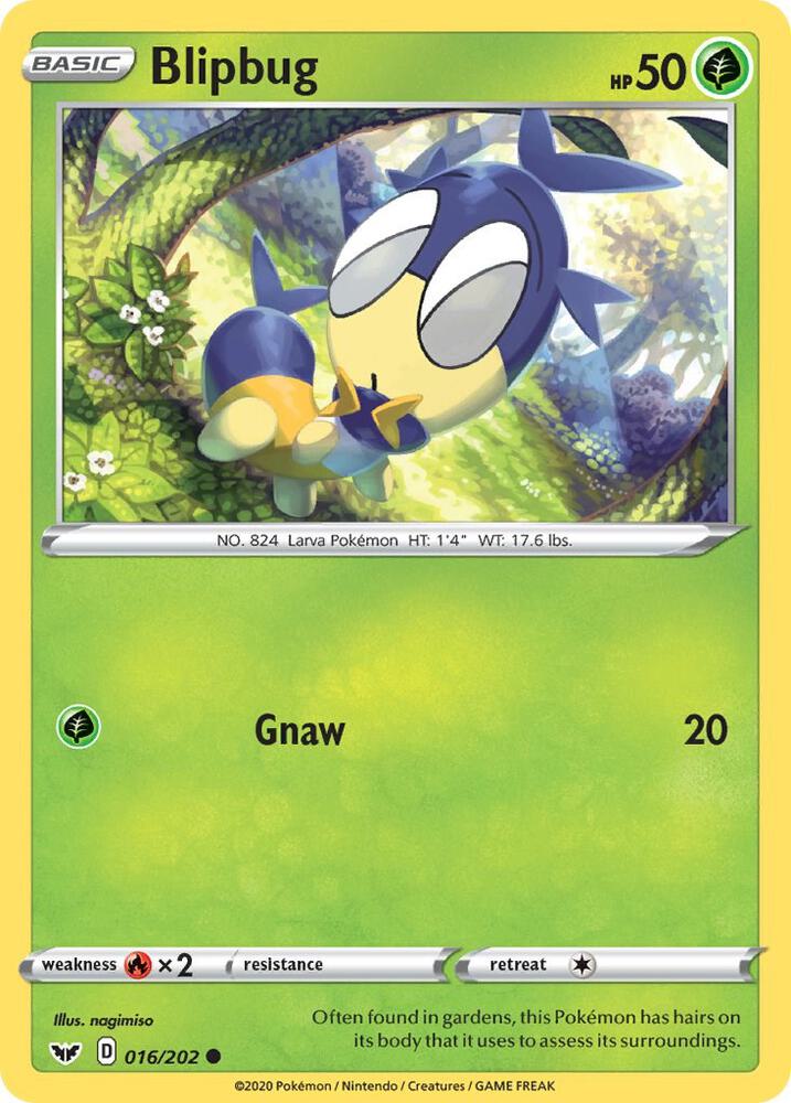 Pokemon Blipbug 16/202 Sword & Shield