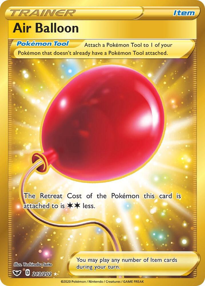 Pokemon Air Balloon 213/202 Sword & Shield