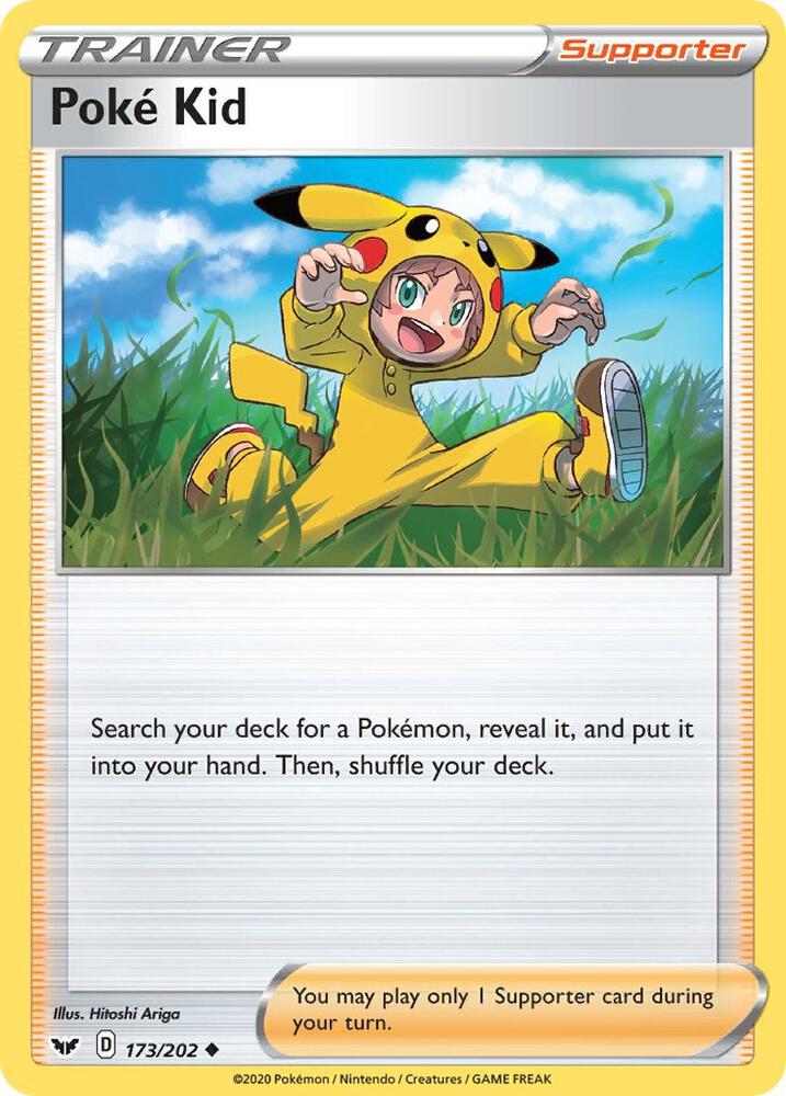 Pokemon Poké Kid 173/202 Sword & Shield