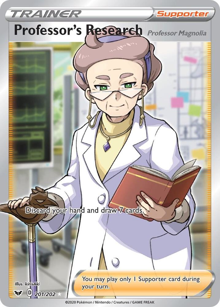 Pokemon Professor's Research 201/202 Sword & Shield