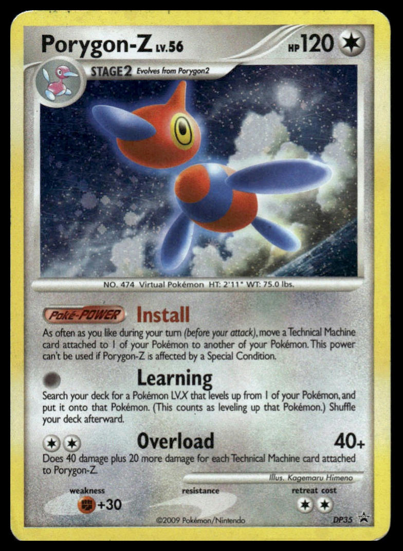 Pokemon TCG Porygon-Z #DP35 Diamond and Pearl Promos