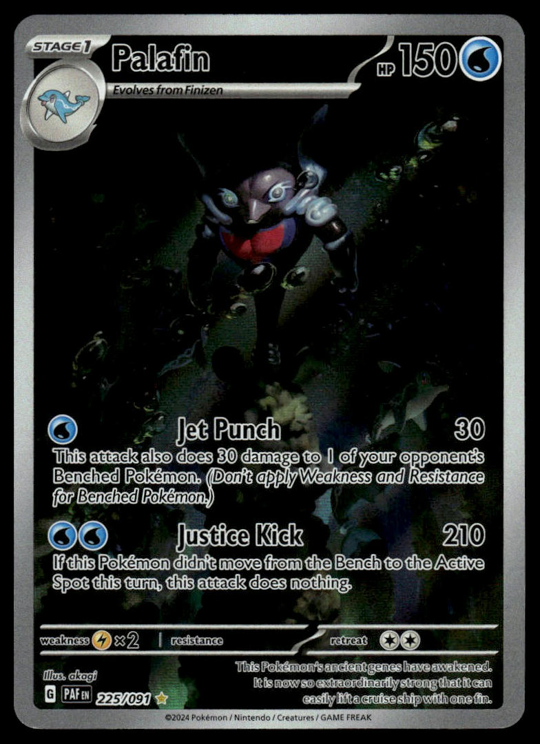 Pokemon TCG Palafin #225/091 SV: Paldean Fates