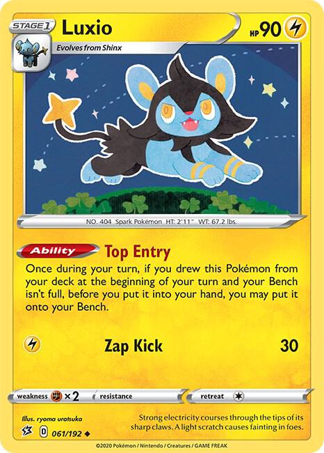 Pokemon Luxio 61/192 Rebel Clash