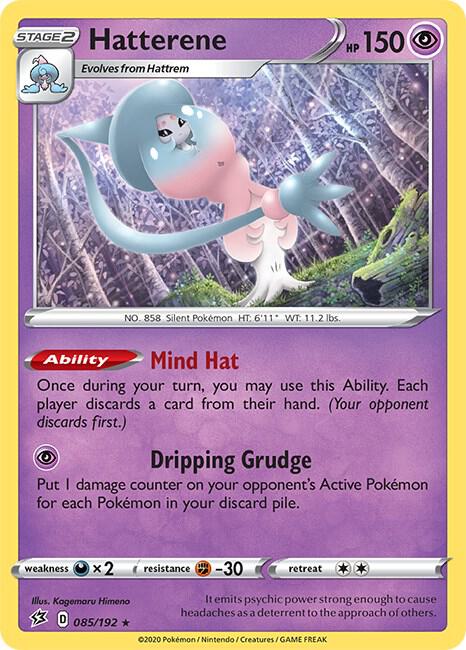 Pokemon Hatterene 85/192 Rebel Clash