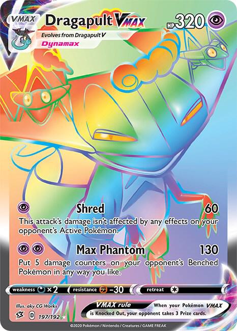 Pokemon Dragapult VMAX 197/192 Rebel Clash