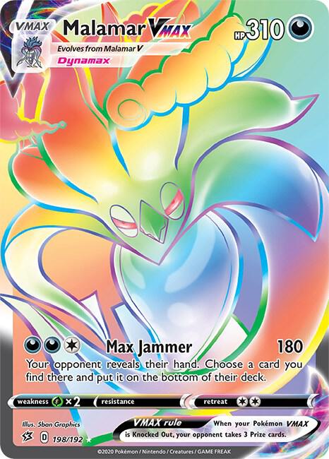 Pokemon Malamar VMAX 198/192 Rebel Clash