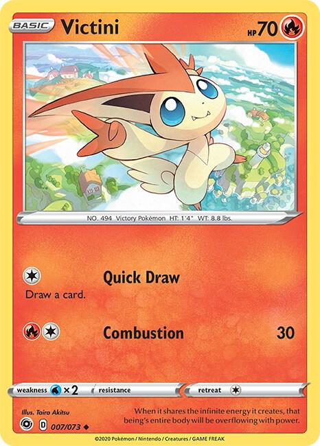 Pokemon Victini 7/73 Champion's Path