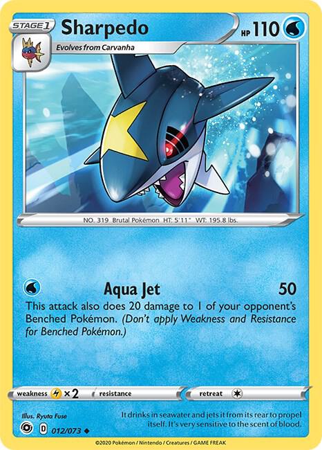 Pokemon Sharpedo 12/73 Champion's Path