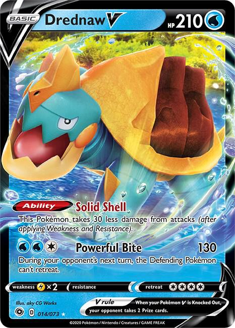 Pokemon Drednaw V 14/73 Champion's Path