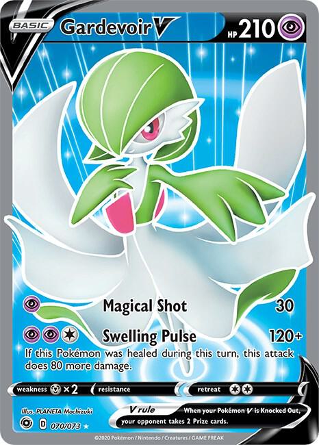 Pokemon Gardevoir V 70/73 Champion's Path