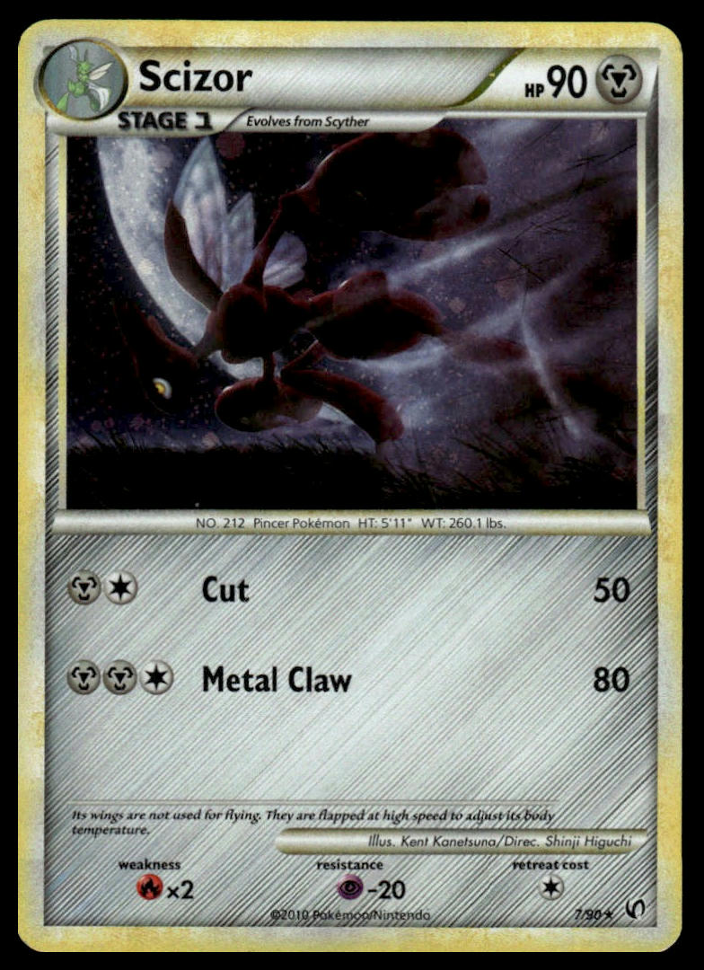Pokemon TCG Scizor #7/90 Undaunted