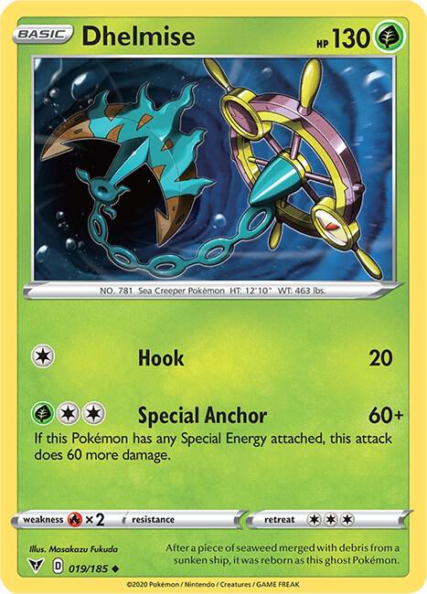 Pokemon Dhelmise 19/185 Vivid Voltage