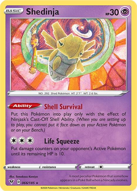 Pokemon Shedinja 66/185 Vivid Voltage