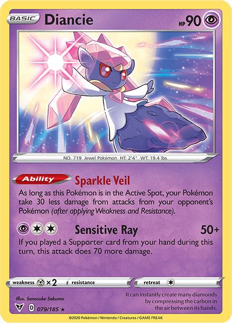 Pokemon Diancie 79/185 Vivid Voltage