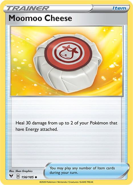Pokemon Moomoo Cheese 156/185 Vivid Voltage