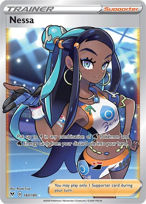 Pokemon Nessa 183/185 Vivid Voltage