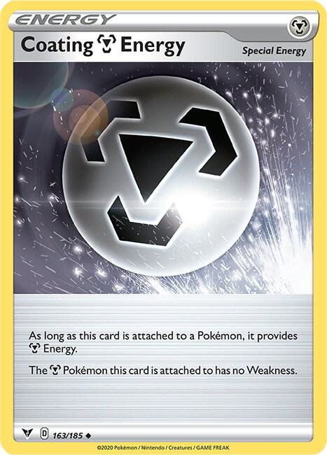 Pokemon Coating Metal Energy 163/185 Vivid Voltage