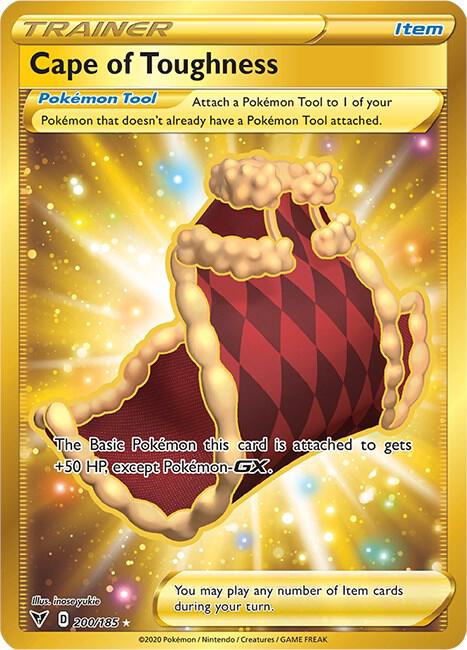 Pokemon Cape of Toughness 200/185 Vivid Voltage
