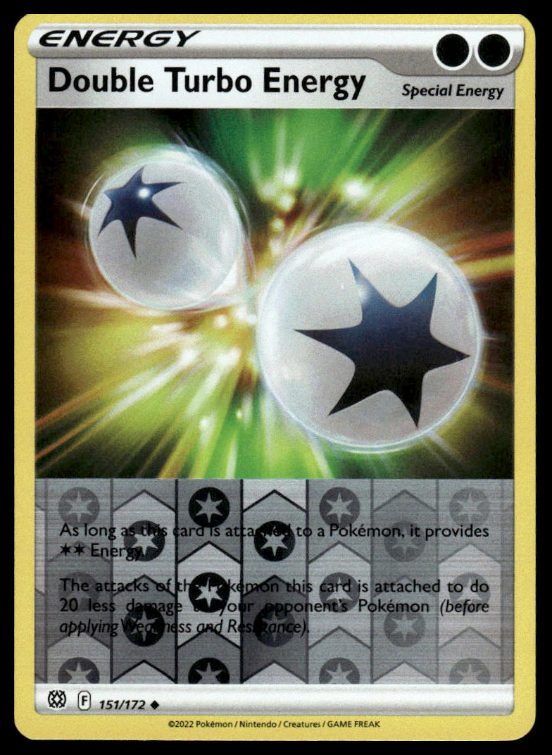 Pokemon TCG Double Turbo Energy #151/172 SWSH09: Brilliant Stars