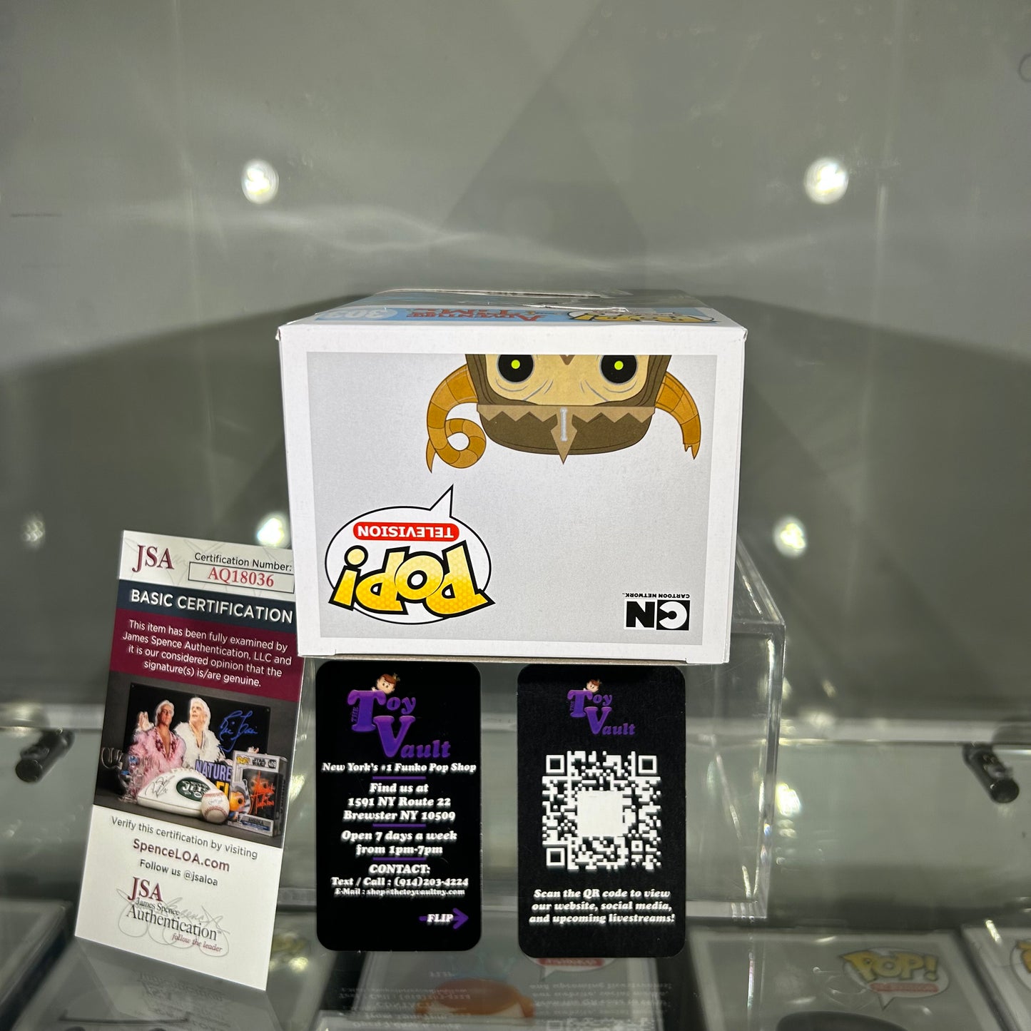 Funko Pop! Television Adventure Time - The Lich #303 Signed by Ron Perlman