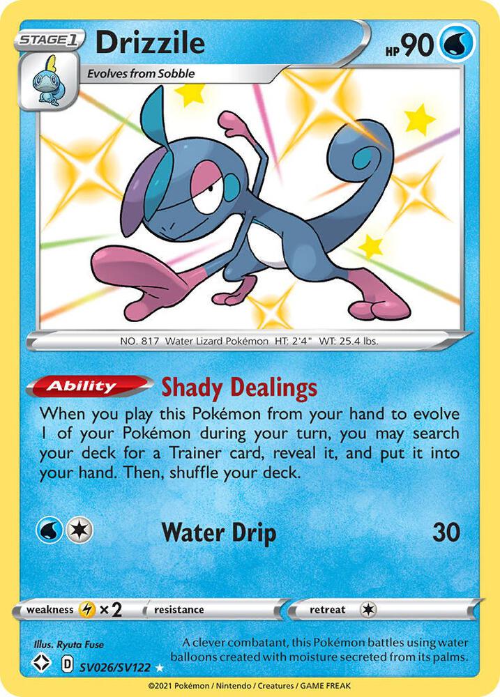 Pokemon Drizzile SV026/SV122 Shining Fates