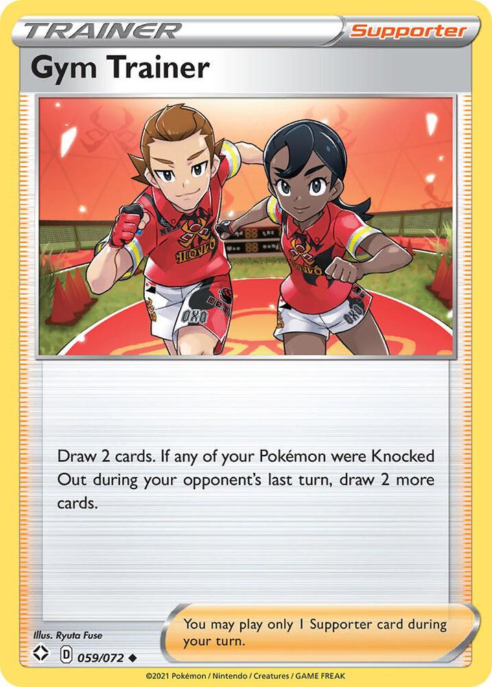 Pokemon Gym Trainer 59/72 Shining Fates